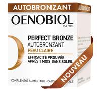 OENOBIOL PERFECT BRONZE Autobronzant Peau Claire - Efficace Dès Le 1Er Mois Sans Soleil Concentration De 5 Pigments 100% D'Origine Végétale Complément Alimentaire 30 Capsules Programme 1 Capsule(S) pc