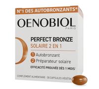 OENOBIOL PERFECT BRONZE SOLAIRE 2EN1 Autobronzant & Préparateur solaire 30cps