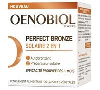 OENOBIOL PERFECT BRONZE SOLAIRE 2EN1 Autobronzant & Préparateur solaire 30cps