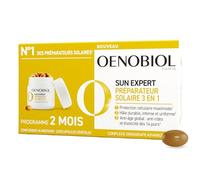 Oenobiol Sun expert Préparateur Solaire 3en1 Triple action 2x30 capsules