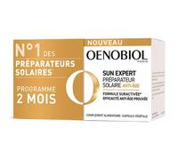 Oenobiol Sun Expert Préparateur Solaire Anti-Âge Complément Alimentaire 2x30 Capsules