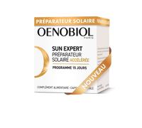 Oenobiol Sun Expert Préparation Solaire Accélérée Complément Alimentaire 15 Capsules