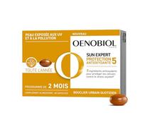 Oenobiol Complément alimentaire Sun Expert – Protection antioxydante pour la peau – 60 capsules