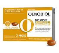 Oenobiol Complément alimentaire Sun Expert – Protection antioxydante pour la peau – 60 capsules