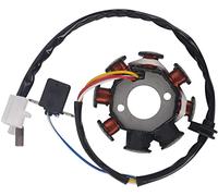 OEPUNAIKE Magneto Stator d'allumage 4 fils AC 8 pôles pour moteur GY6 50cc 80cc 100cc scooter cyclomoteur ATV Sunl Roketa Dune Buggy Go Kart TaoTao, Buyang, Coolsport, Kazuma, Sunl, NST