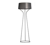 Örsjö Belysning Lampadaire Aria laqué noir. abat-jour noir