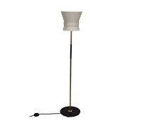Örsjö Belysning Lampadaire Bow Laiton brut-cream white. petit 147 cm