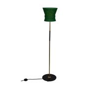 Örsjö Belysning Lampadaire Bow Laiton brut-emerald green. petit 147 cm
