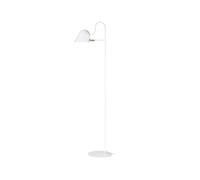 Örsjö Belysning Lampadaire Streck blanc. câble textile gris chaud