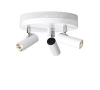 Örsjö Belysning Plafonnier/spots Puck blanc. 3 lampes