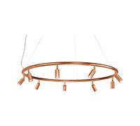 Örsjö Belysning Suspension et applique ronde Starlight Ø100 cm Cuivre brut
