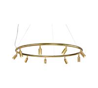 Örsjö Belysning Suspension et applique ronde Starlight Ø100 cm Laiton brut