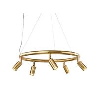 Örsjö Belysning Suspension et applique ronde Starlight Ø60 cm Laiton brut