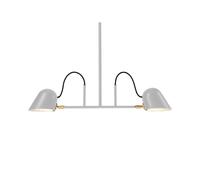 Örsjö Belysning Suspension Streck 1700 gris chaud/laiton. montage fixe