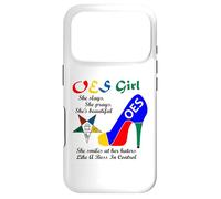 OES Girl Beautiful High Heels Order of The Eastern Star Coque pour iPhone 17 Pro