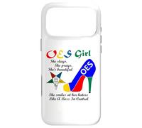 OES Girl Beautiful High Heels Order of The Eastern Star Coque pour iPhone 17 Pro Max