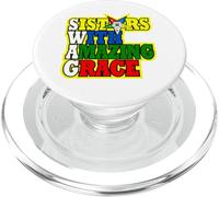OES Sisters with Amazing Grace Order of The Eastern Star PopSockets PopGrip pour MagSafe