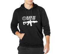 oeste Black Ri&Fle Co&Ffee COM&Pany Top Sweartershirt Hoodie Long Sleeve XL