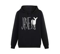 oeste Men's Cotton Hoodies Pullover Long Sleeve Sweatshirts Life is Strange Maxs Jane Stylish Long Sleeve Sweatshirts Black M