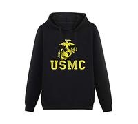 oeste Men's Hoodies United States Marine Corps Us Sweatshirt Pullover Classic Hoody L
