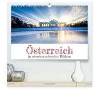 Österreich in atemberaubenden Bildern (hochwertiger Premium Wandkalender 2026 DIN A2 quer), Kunstdruck in Hochglanz: Österreichs wunderschöne Landschaften und Städte zu allen vier Jahreszeiten.