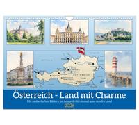Österreich - Land mit Charme (Wandkalender 2026 DIN A4 quer), CALVENDO Monatskalender