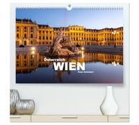 Österreich - Wien (hochwertiger Premium Wandkalender 2026 DIN A2 quer), Kunstdruck in Hochglanz: Die faszinierende österreichische Hauptstadt in einem Kalender vom Reisefotografen Peter Schickert.
