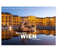 Österreich - Wien (Tischkalender 2026 DIN A5 quer), CALVENDO Monatskalender: Die faszinierende österreichische Hauptstadt in einem Kalender vom Reisefotografen Peter Schickert.