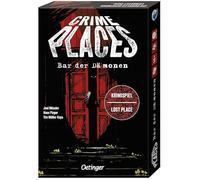 Oetinger 4260512188368 Crime Places, Suspension, Crime, Effrayant, énigmes, True Crime, Lost Places, Escape Game, Jeu de Cartes mystère, Multicolore