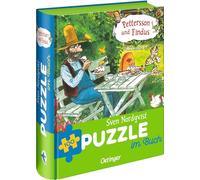 Pettersson et Findus – Puzzle dans le livre – 100 pièces – Verlag Friedrich Oetinger