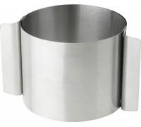 Dr. Oetker Anneau à Dessert et à Gâteau Ustensile de Cuisine Professionnel, Ustensile de Cuisine Réglable de 10 à 18 cm, Accessoires de Cuisson pour Couper ou Remplir les Gâteaux, Ustensiles de