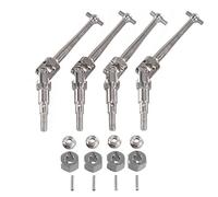 Oeudire for 1/16 16207/8/9/10 H16 H16BM H16PL 1/14 14210 h14bm RC Voiture métal Accouplement écrou Arbre de Transmission pièces Accessoires(Titanium)