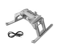 Oeudire Train d'atterrissage Pliable avec lumières LED for Flip, Feux de vol de Nuit, béquille, Jambes allongées éclairées for Drone Flip, Support Augmentant la Hauteur de 20 mm