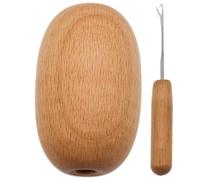 Oeuf À Repriser | Oeuf À Repriser En Bois Robuste Et Lisse Pour Chaussettes,Fournitures De Reprisage En Bois Pour Chaussettes, Vêtements, Couture, Bricolage, Kit De Reprisage Pour Voyage À Domicile, S