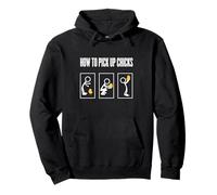 Oeuf Amusant pour Chien « How to Pick Up Chicks » Sweat à Capuche