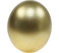 Oeuf d'autruche Décoration Or Soufflé Ø12cm Oeuf de Pâques Décoration de table