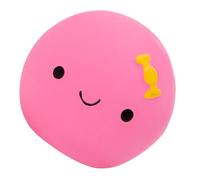 Oeuf de chiot - Figurine d'œuf mignonne qui couine - Boule à mâcher en latex - Balle interactive à quatre couleurs pour l'intérieur et l'extérieur pour chiots et petits chiens