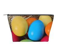 Oeuf de Pâques coloré Moderne, Trousse de Toilette Trousse de Maquillage Sac à cosmétiques Trousse de Toilette de Voyage Portable