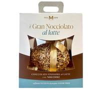 Oeuf de Pâques Grand Noisettes - Chocolat au Lait - Noisette de Giffoni - Surprise Prezioasa - 550Gr - Production artisanale - Cilento