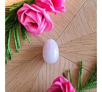 Oeuf De Yoni en Quartz Rose - petit - non troué