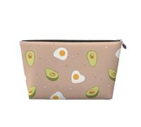 Oeuf et Avocat, Trousse de Toilette Trousse de Maquillage Sac à cosmétiques Trousse de Toilette de Voyage Portable