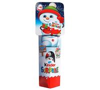 Oeuf KINDER Surprise 20g - Traditionnel étui de 4 oeufs Edition Spéciale Noël - Nouvelle version 2022/2023 - L'étui de 4 oeufs.