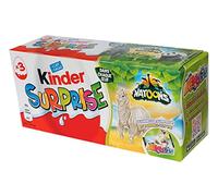 Oeuf KINDER Surprise Natoons 20g - Nouvelle version 2022/2023 - Le paquets de 3 oeufs. (1)