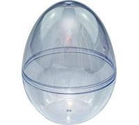 Oeuf plat en acrylique 9cm 5pcs