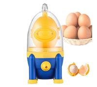 Oeuf rotatif - 7 x 7 x 17 cm - Polissage à la main - Mélangeur d'œufs alimenté | Shaker d'oeufs battre à l'agneau | Manuel en plein air batteur à œufs | Gadget de cuisine efficace pour cuisiner