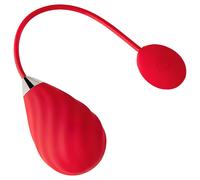 Oeuf vibrant intelligent rechargeable (rouge)