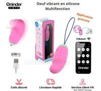 Oeuf Vibrant Multi fonction Avec application gratuite Plaisir Femme Couple Homme