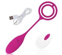 Oeuf vibrant Plug Anal vibrant avec double anneau pénien, Machine sexuelle, gode œuf, télécommande, jouet sexuel pour adulte, masturbateur, vibrateur, jouets sexuels Pour pour hommes