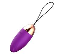 Oeuf Vibrant pour Femme Oziral Stimulateur clitoridien et point G 10 modes pour femme - Mini œuf pour femme, vibromasseur de poche. Sextoy pour couple. Violet. Violet