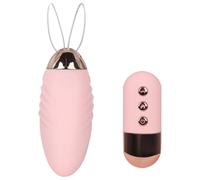 Oeuf Vibrant Sans Fil, Vibromasseurs Feminin Clitoridien avec Télécommande, 10 Modes de Vibration, Rose Sakura
